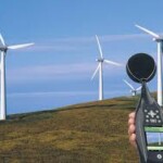 geluidsmeting in field